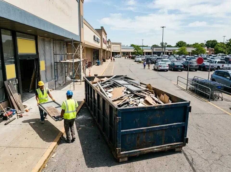 retail-store-renovation-debris-003 — frequently asked questions, Roll-off Dumpster Rentals in Pasadena, MD